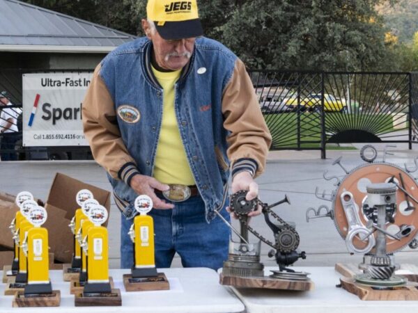 Car Show Custom Trophies Ready for Distribution